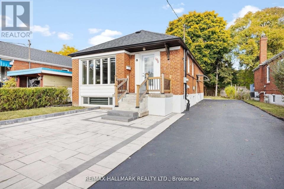 BSMT - 100 FOXRIDGE DRIVE, Toronto (Kennedy Park), ON, M1K2G7